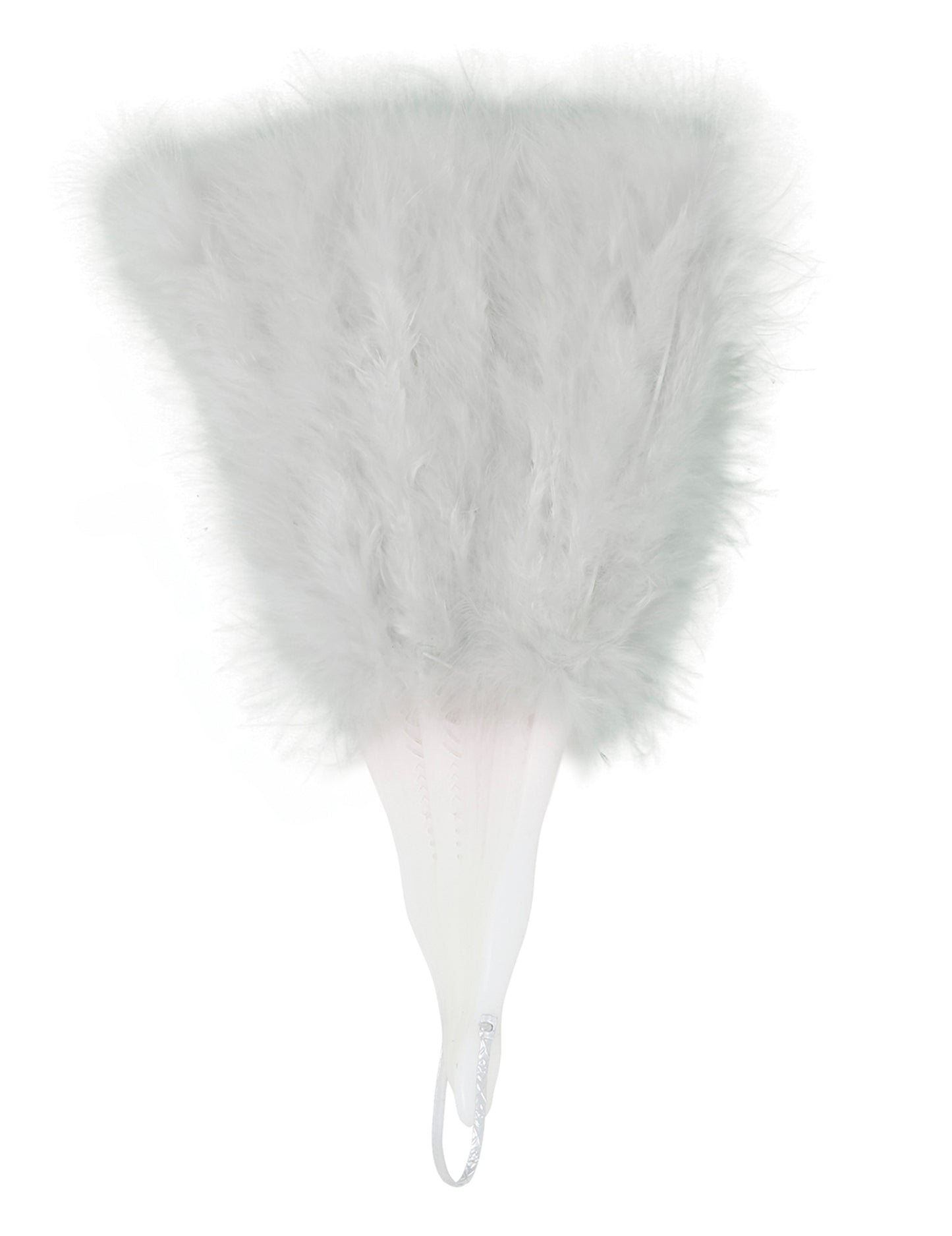 25 cm bijela pernata