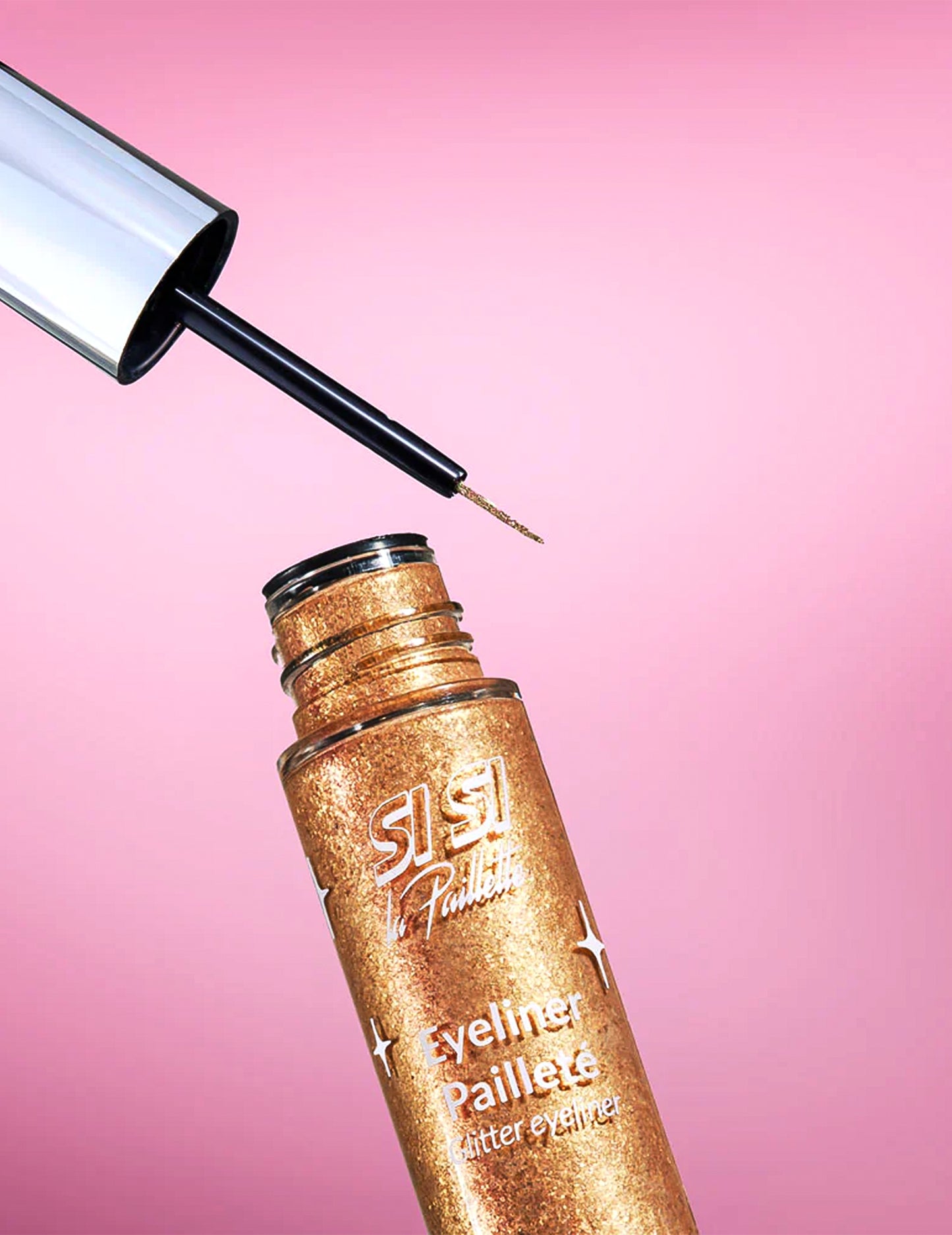 Glitter ili metalik eyeliner - Si si la paillette™