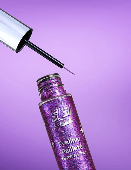 Ljubičasti glitter ajlajner - Si si la paillette™