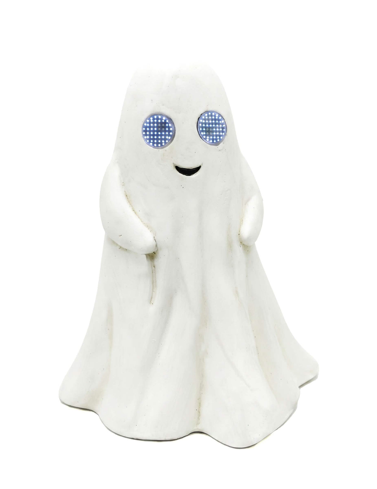 Dekorativni duh Summerween od magnezija s animiranim LED očima 34,5 x 24 x 42 cm