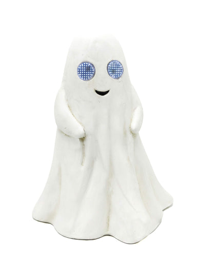 Dekorativni duh Summerween od magnezija s animiranim LED očima 34,5 x 24 x 42 cm