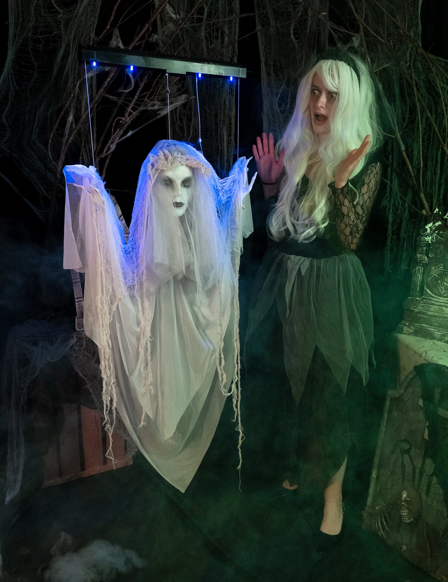 Zastrašujući plutajući duh 120 cm