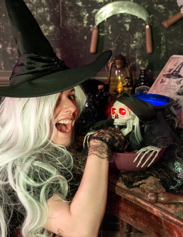 Ghoulish Reaper sa užarenom zdjelom 52 cm