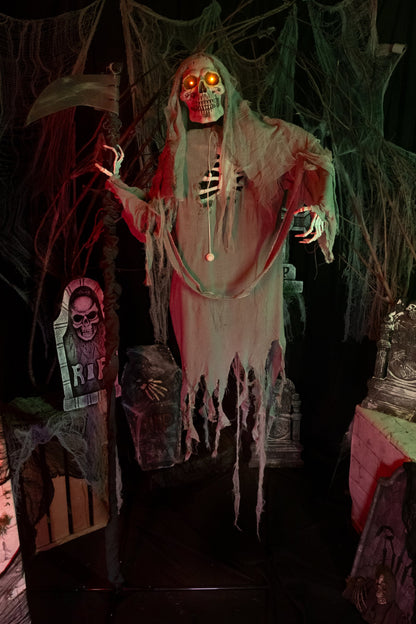 Zastrašujući plutajući žetelica 183 cm