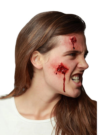 Lažna otvorena rana za odrasle crvena s krvlju