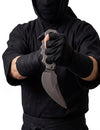 Faux couteau ninja pour adulte gris