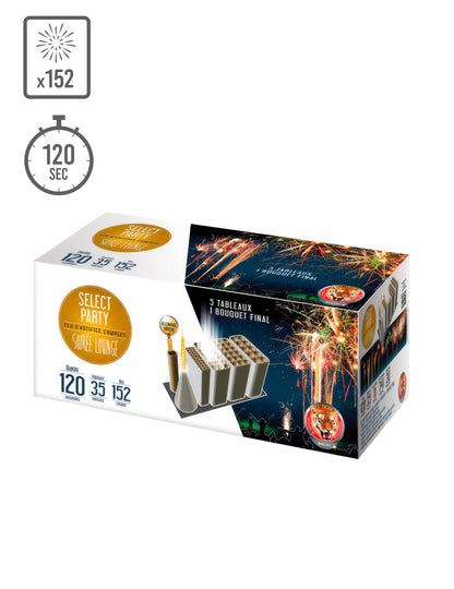Vatromet Lounge večer® 152 pucnja 120 sek 