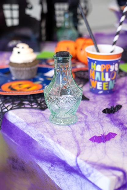 Zelena staklena bočica 11,5 cm