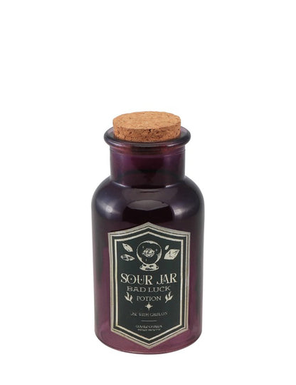 Purple napitak od staklene bočice kisela staklenka 13.5 cm