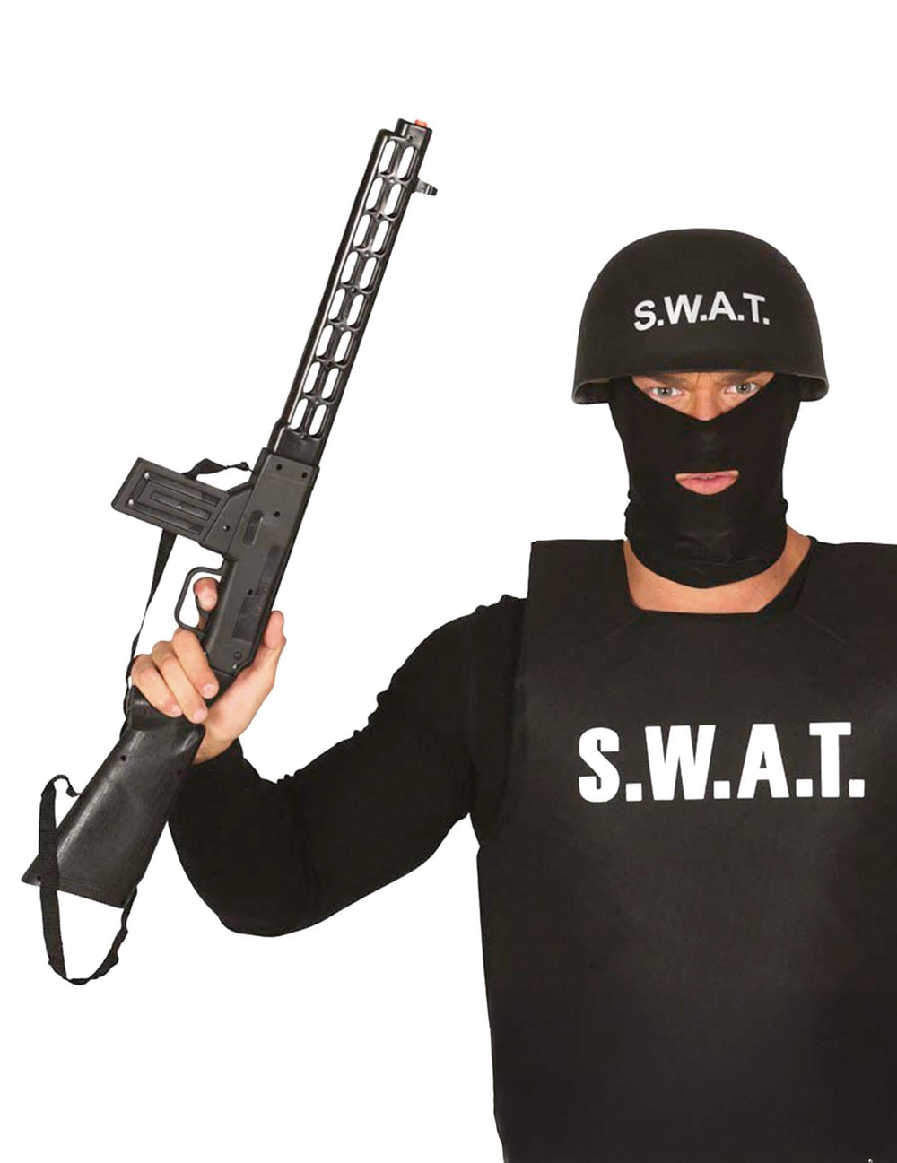 Puška za napad SWAT za odrasli crna od 69 cm