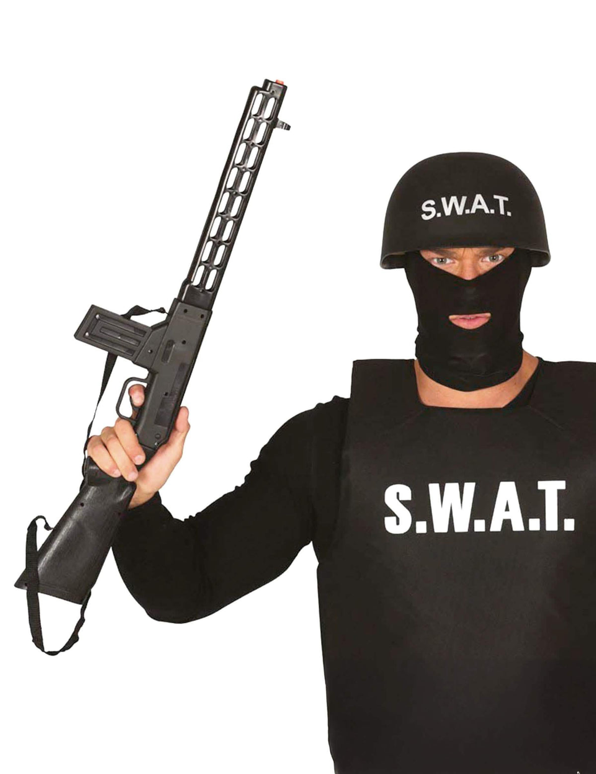 Puška za napad SWAT za odrasli crna od 69 cm