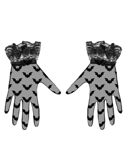Gants courts à chauve-souris adulte