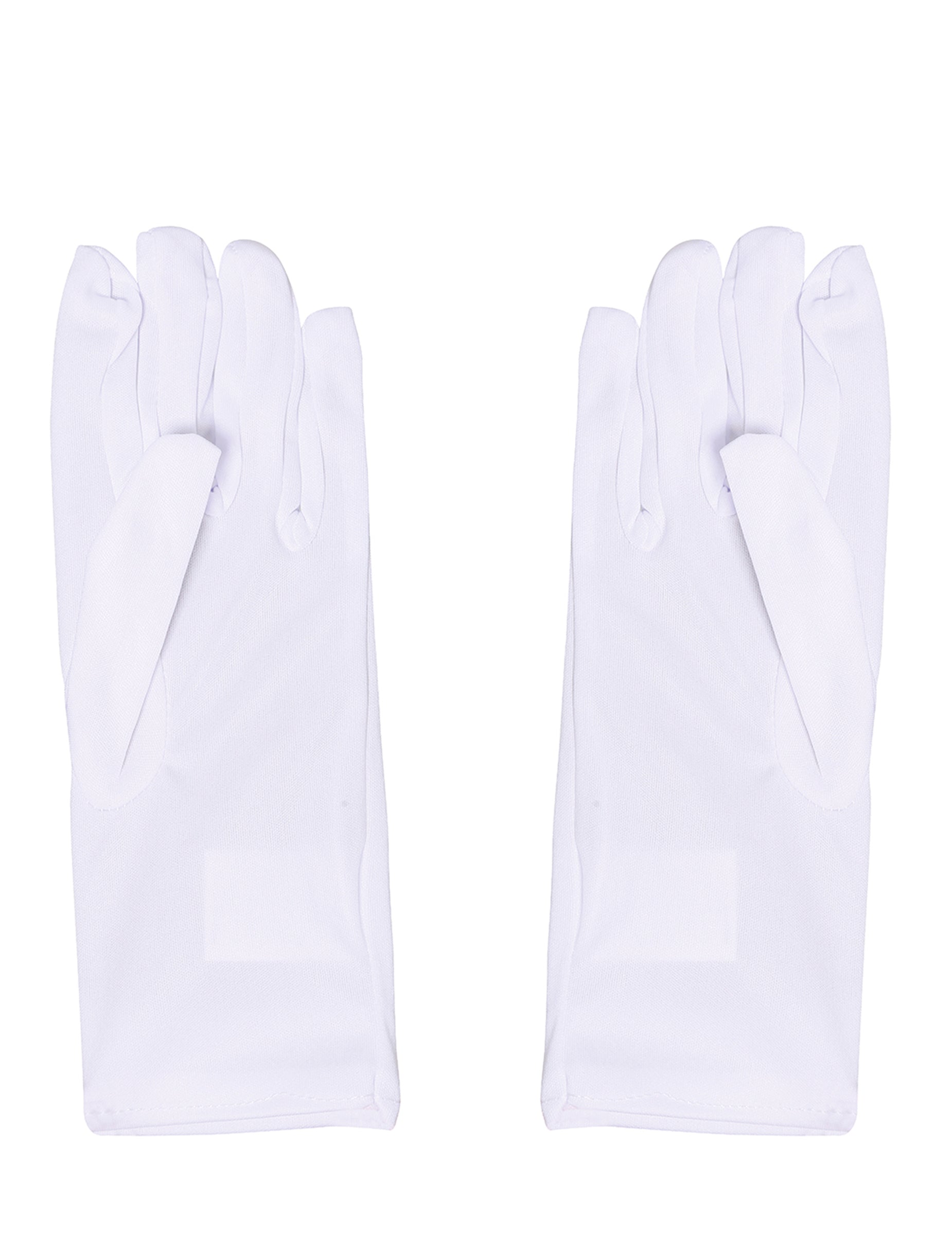 Vue de face des gants courts pour enfant