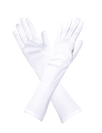 Odrasle bijele rukavice 40 cm