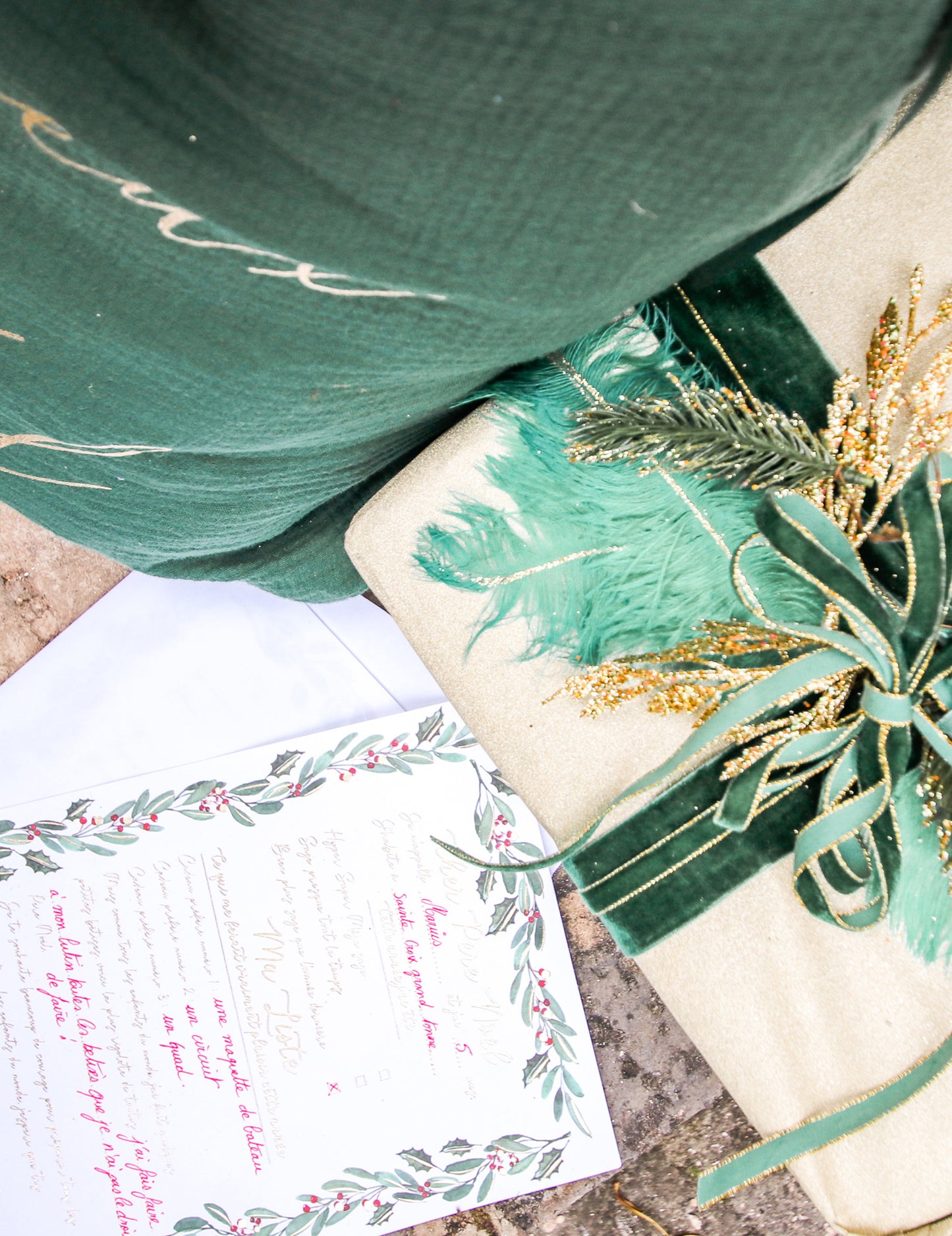 Veliko pismo Djedu Mjezmu s omotnicom Chic Chic 21 x 28,5 cm