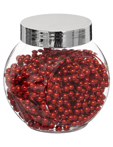 6m crvenih perlica za dekoraciju stola