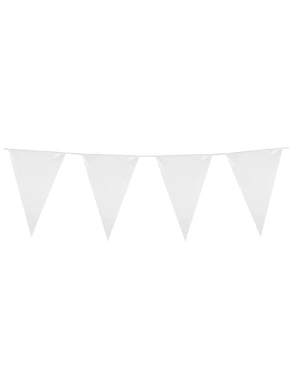 Bijeli pennant Garland 10m