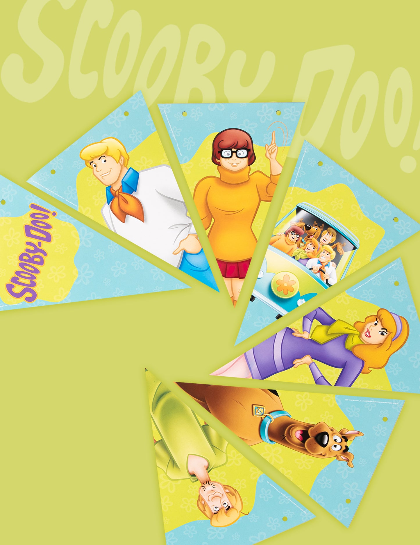SCOOBY-DOO 2M Pennant Garland