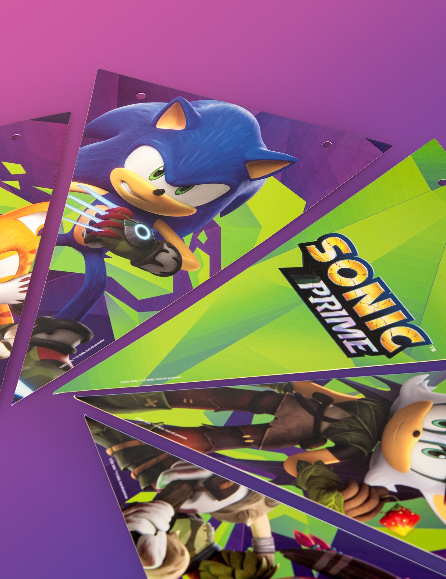 Sonic Prime 2 m u zastavicama