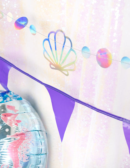 Vijenac u mini svrha ljubičasta 3 m