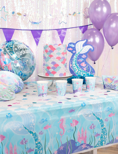 Vijenac u mini svrha ljubičasta 3 m