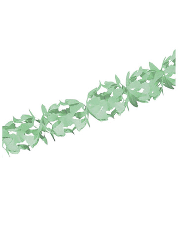 Vodeno zelena ukras Garland 600x18 cm