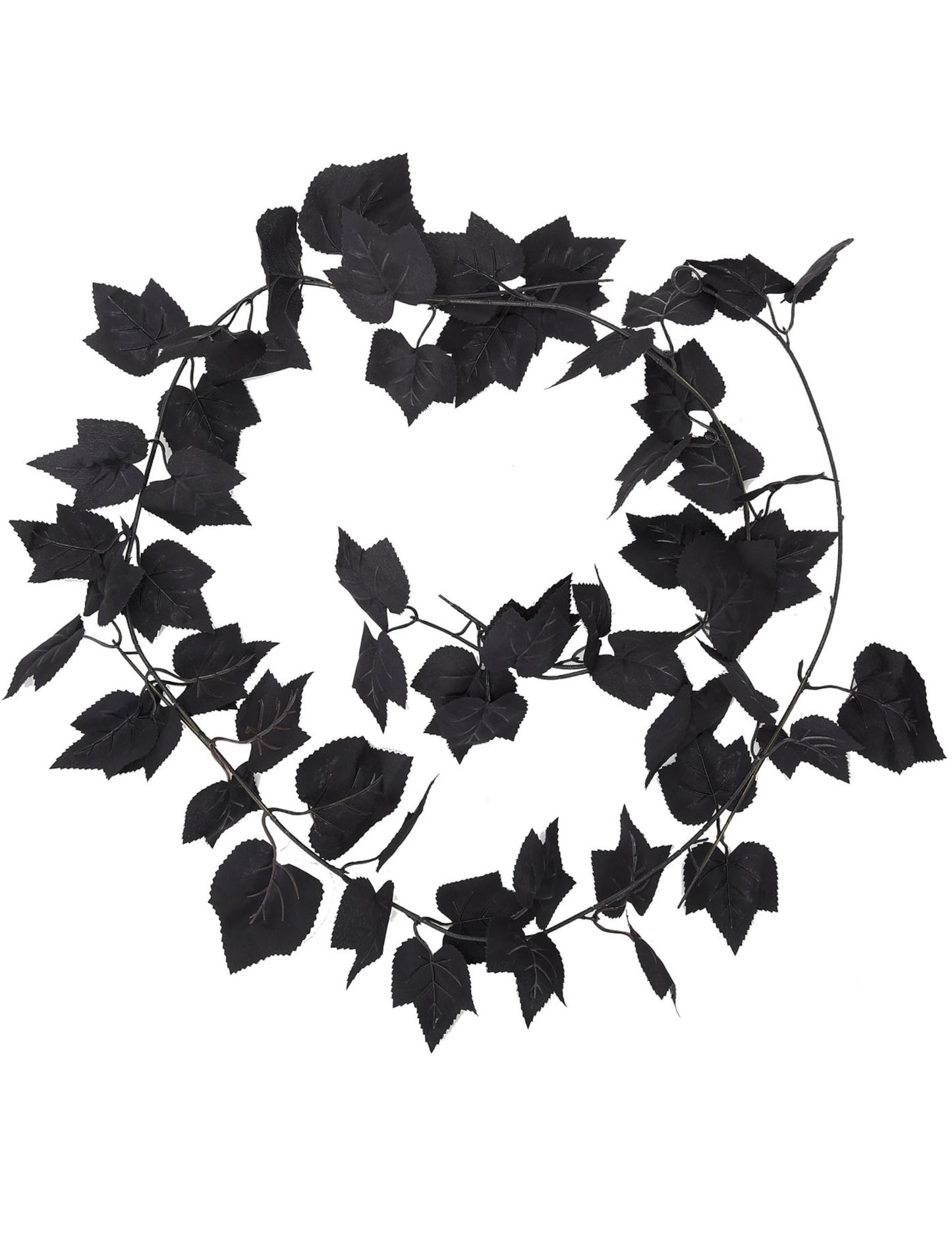 1,8 m crne girlande od javorovog lista za Noć vještica