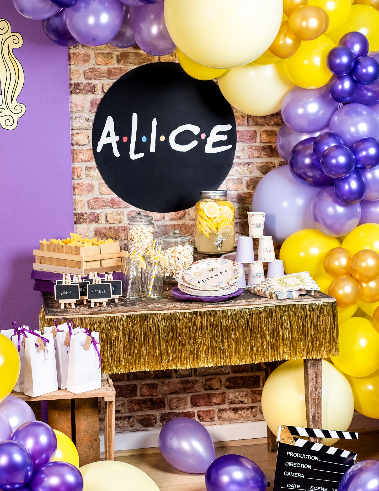 Zlatna nit Garland 135 cm