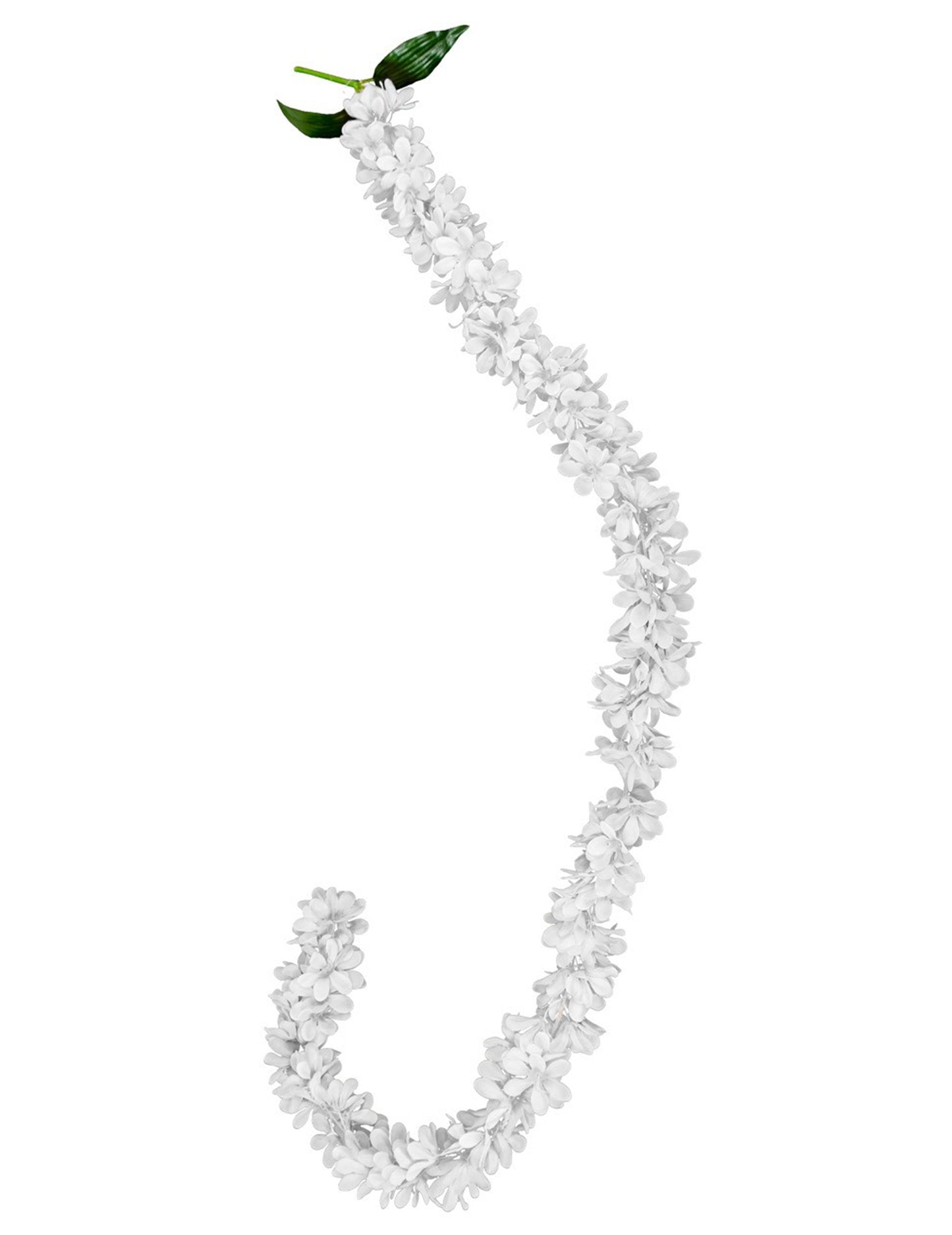 Vijenac od bijelih cvjetova orhideje 168 cm za vjenčanje