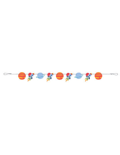 Karton Garland Universe i raketa 1,5 m