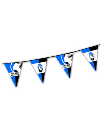 Plavi Atalanta™ plastični vijenac s zastavicama