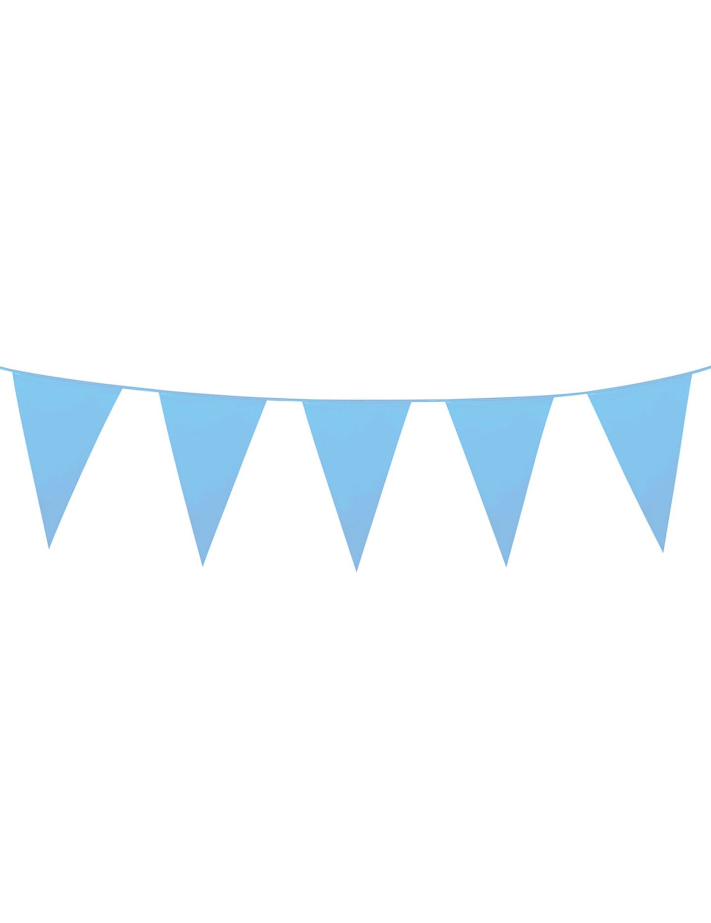 Divovski bleu ciel 10 m Giant Pennant Garland