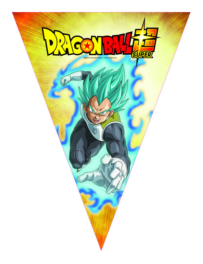 Papirnata girlanda sa zastavicama Dragon Ball Super™ 360 cm 