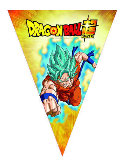 Papirnata girlanda sa zastavicama Dragon Ball Super™ 360 cm 