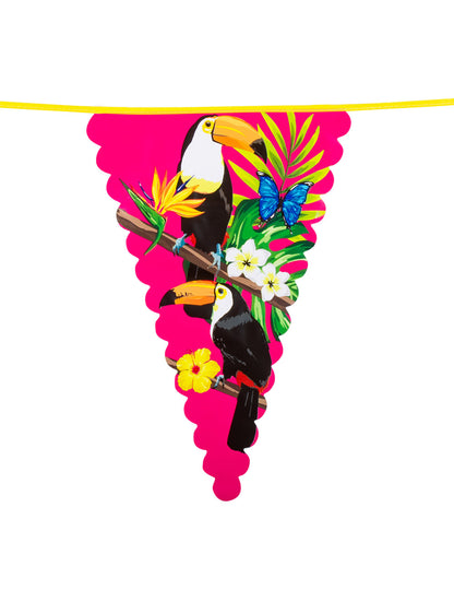 Toucan plastične zastave 45 x 30 cm 6 m