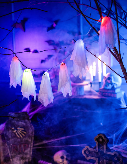 Halloween blistavi duh Garland 150 cm