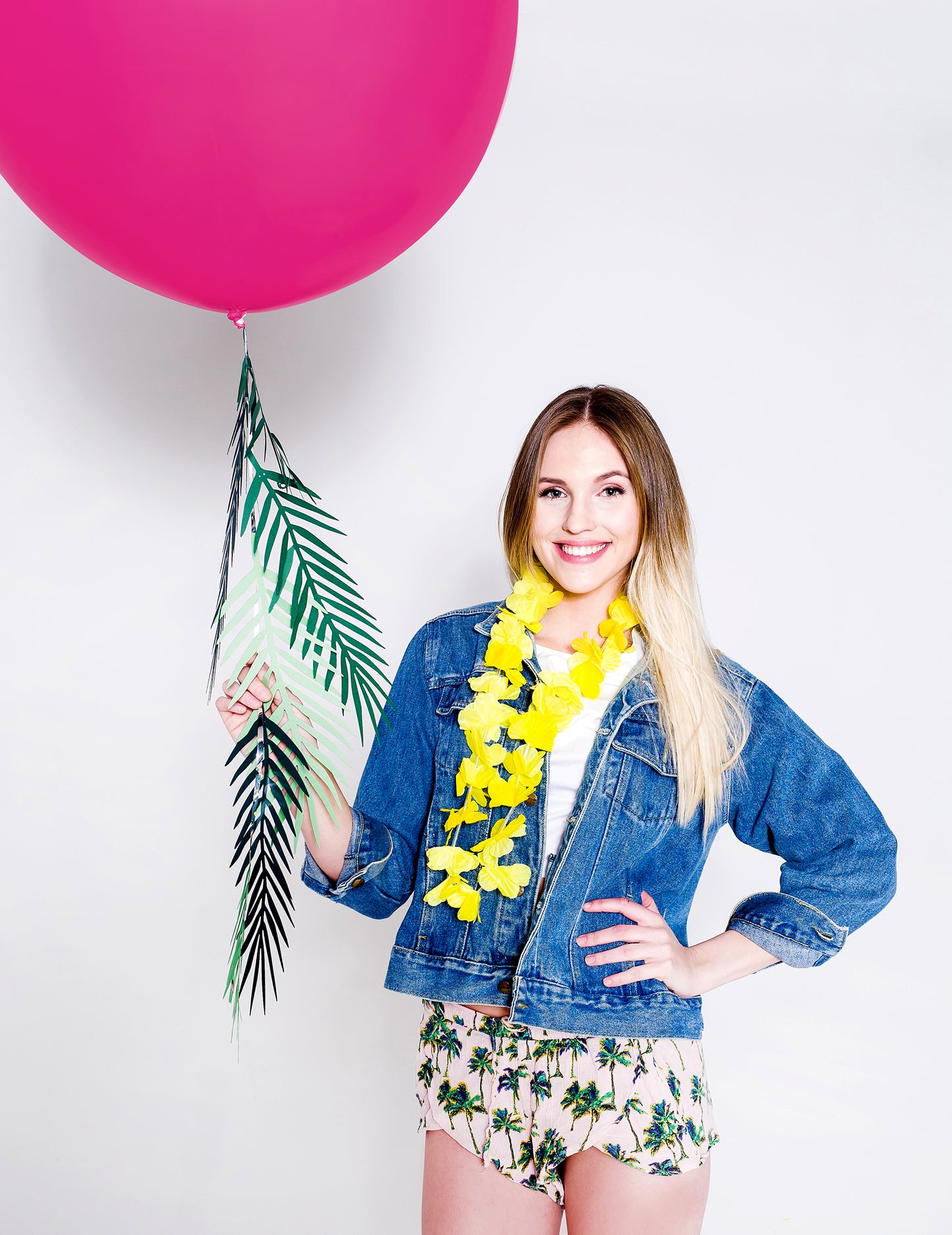 Aloha 1,25 m egzotičnih listova vijenca