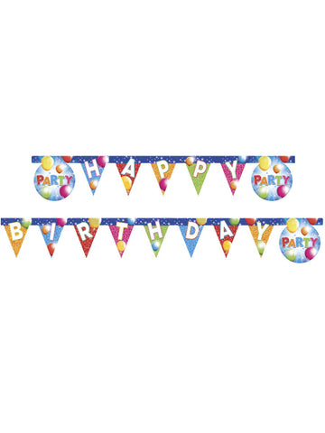 2m Sretan rođendan Fantastična girlanda za zabavu sa zastavicama