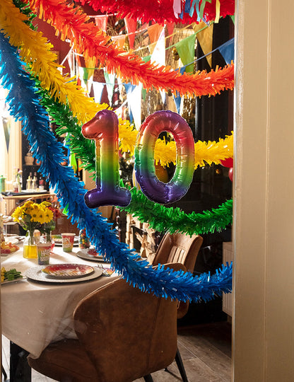 Narančasti PVC vijenac 10 metara 