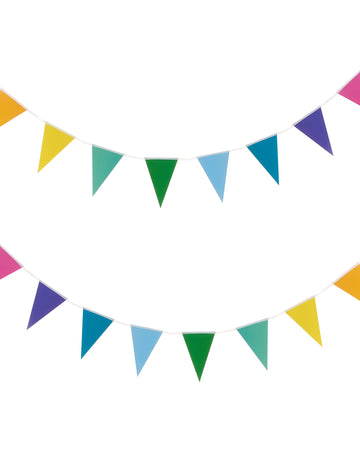 Garland Male raznobojne zastave 2 m