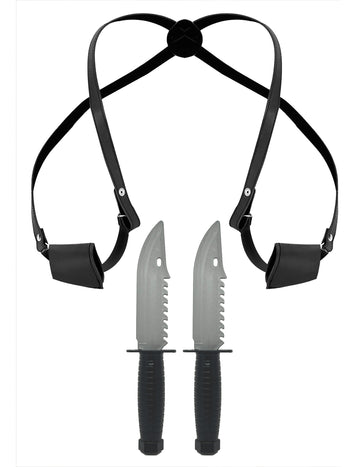 Futrola s 2 noževa za odrasle