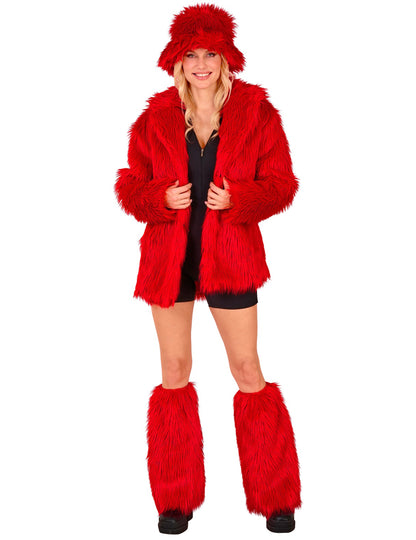 Odrasle crvene krznene gamaše