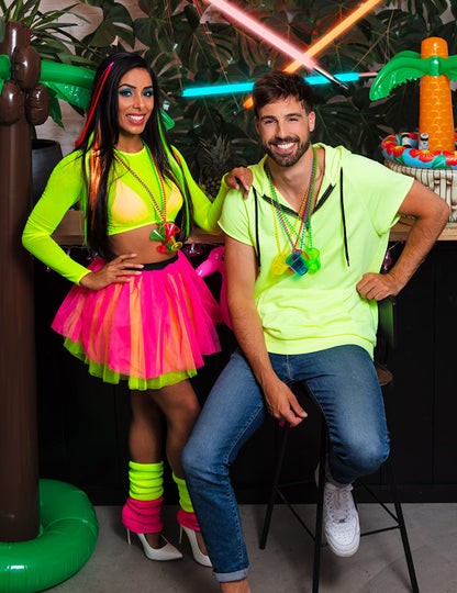 Fluo žuti gamašci žena