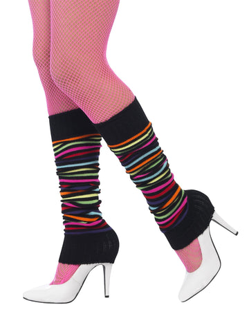 Crne i raznobojne ženke prugaste gamaše