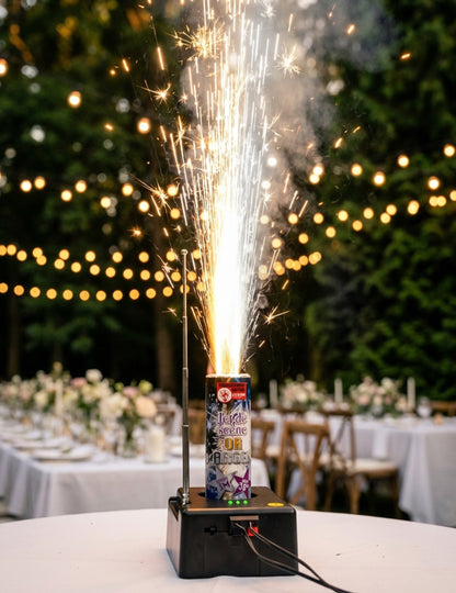 Scenski vatromet 3 metra 30 sekundi zlato & srebro 