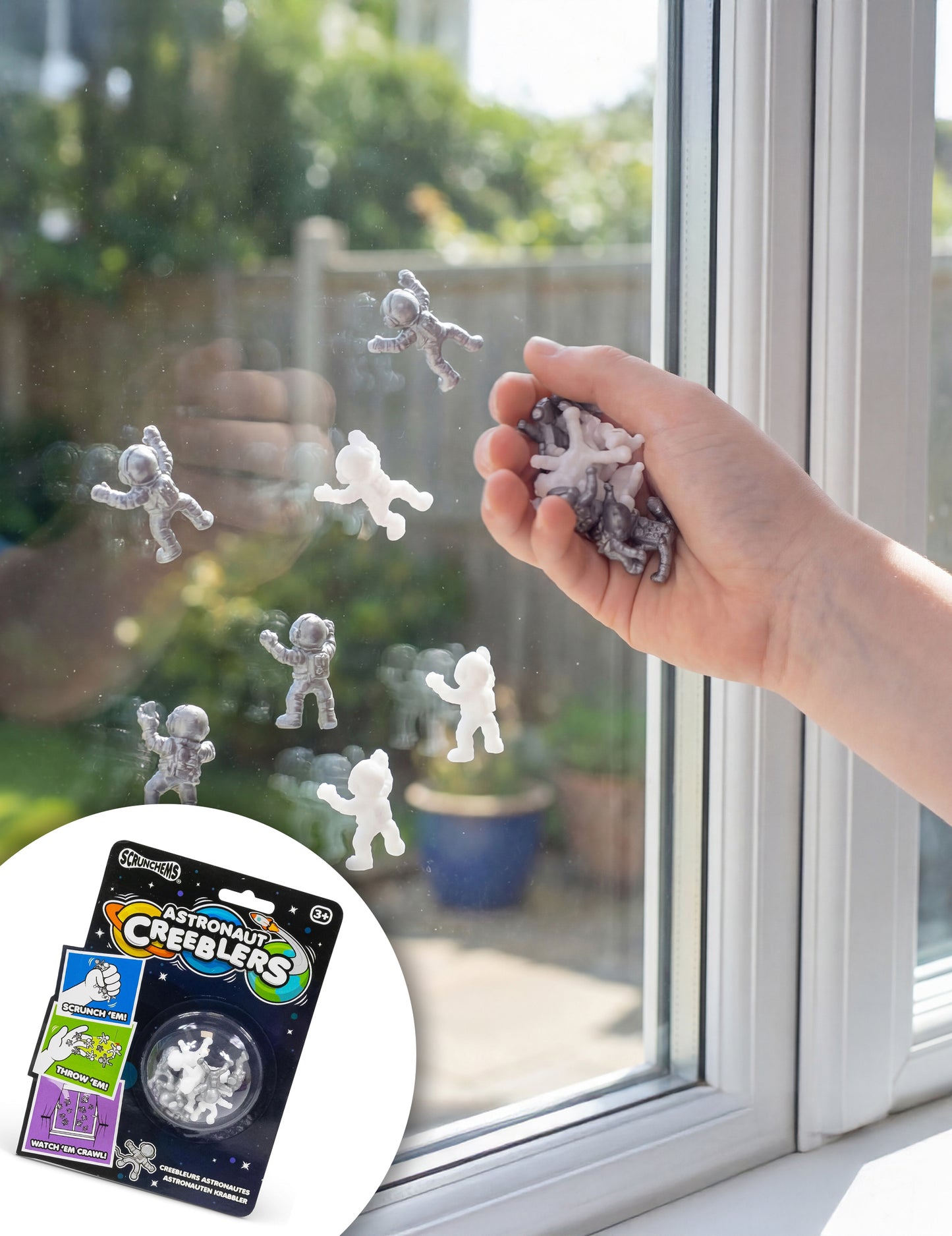 Ljepljive astronautske igračke Creeblers 