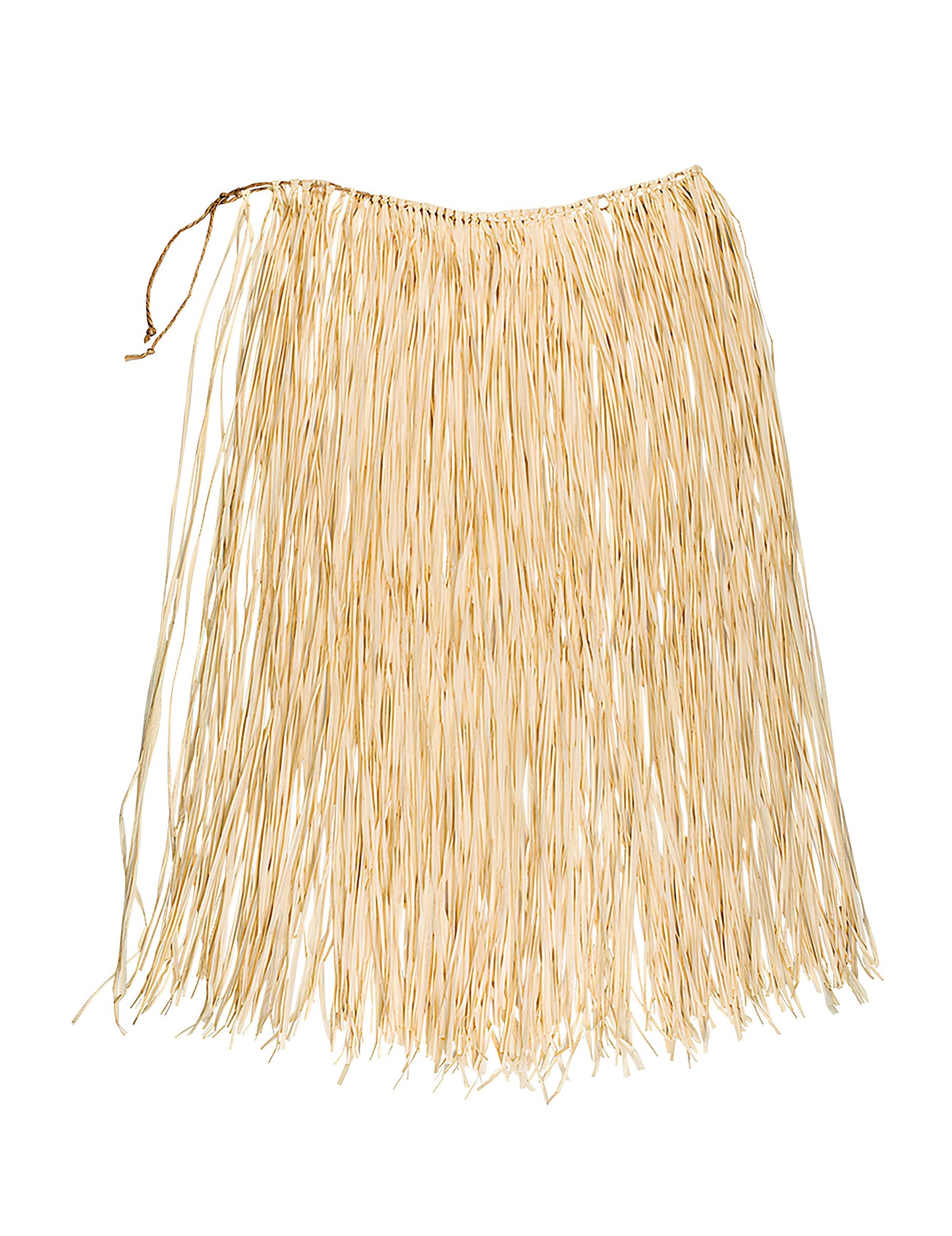 Duga prirodna havajska suknja raphia odrasla osoba