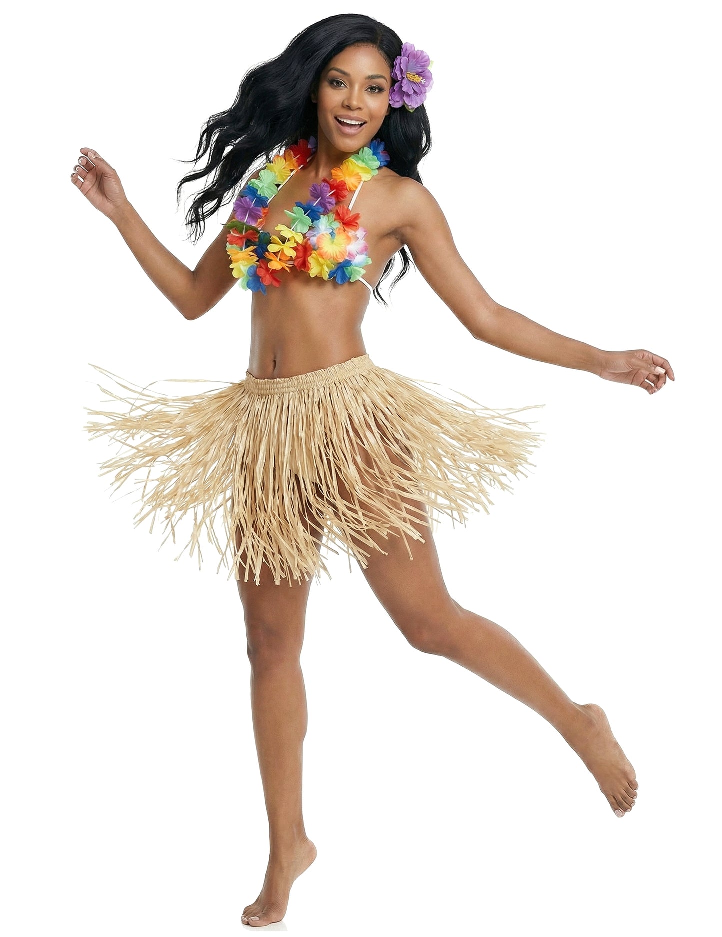 Odrasli Hawaii Raffia suknja