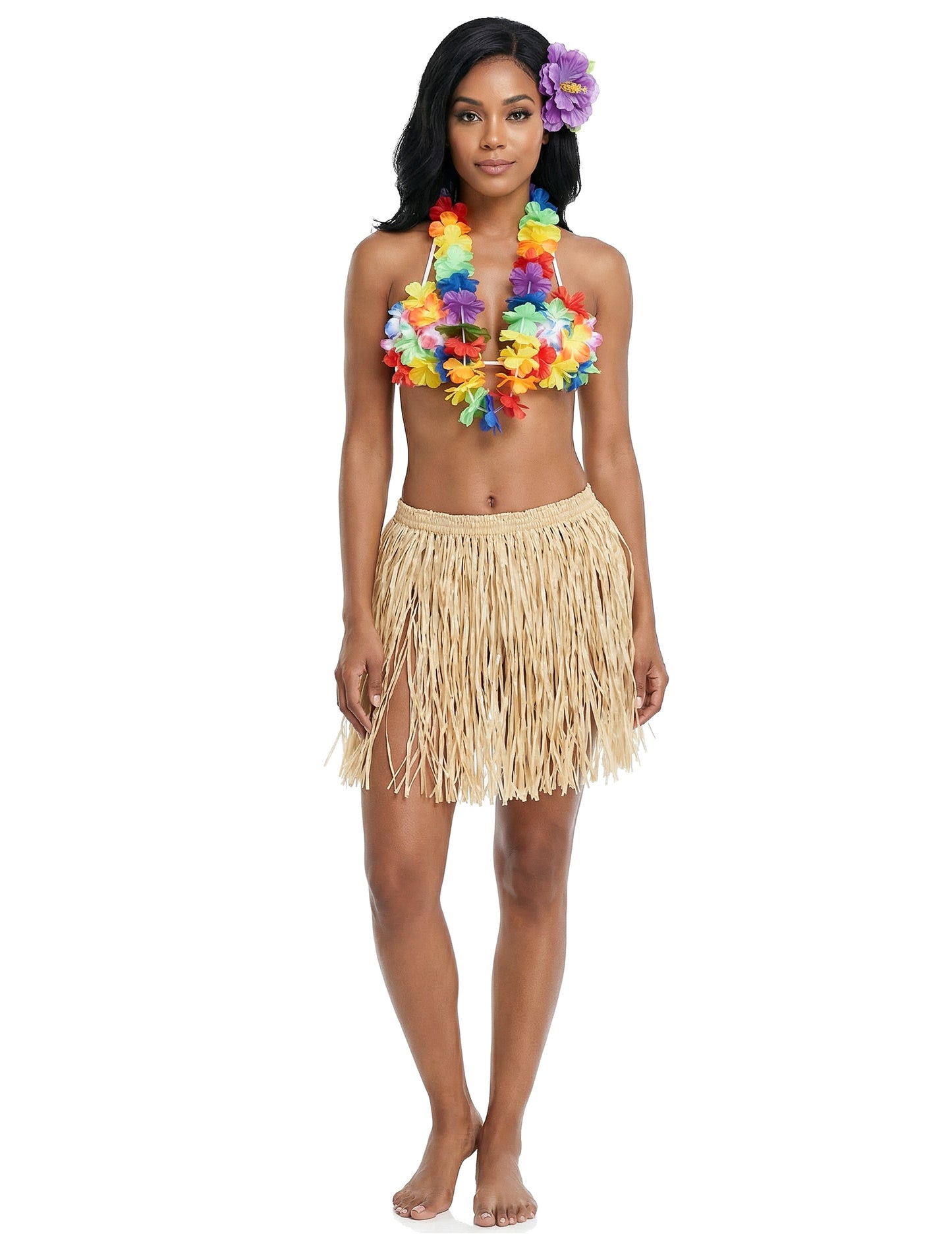 Odrasli Hawaii Raffia suknja