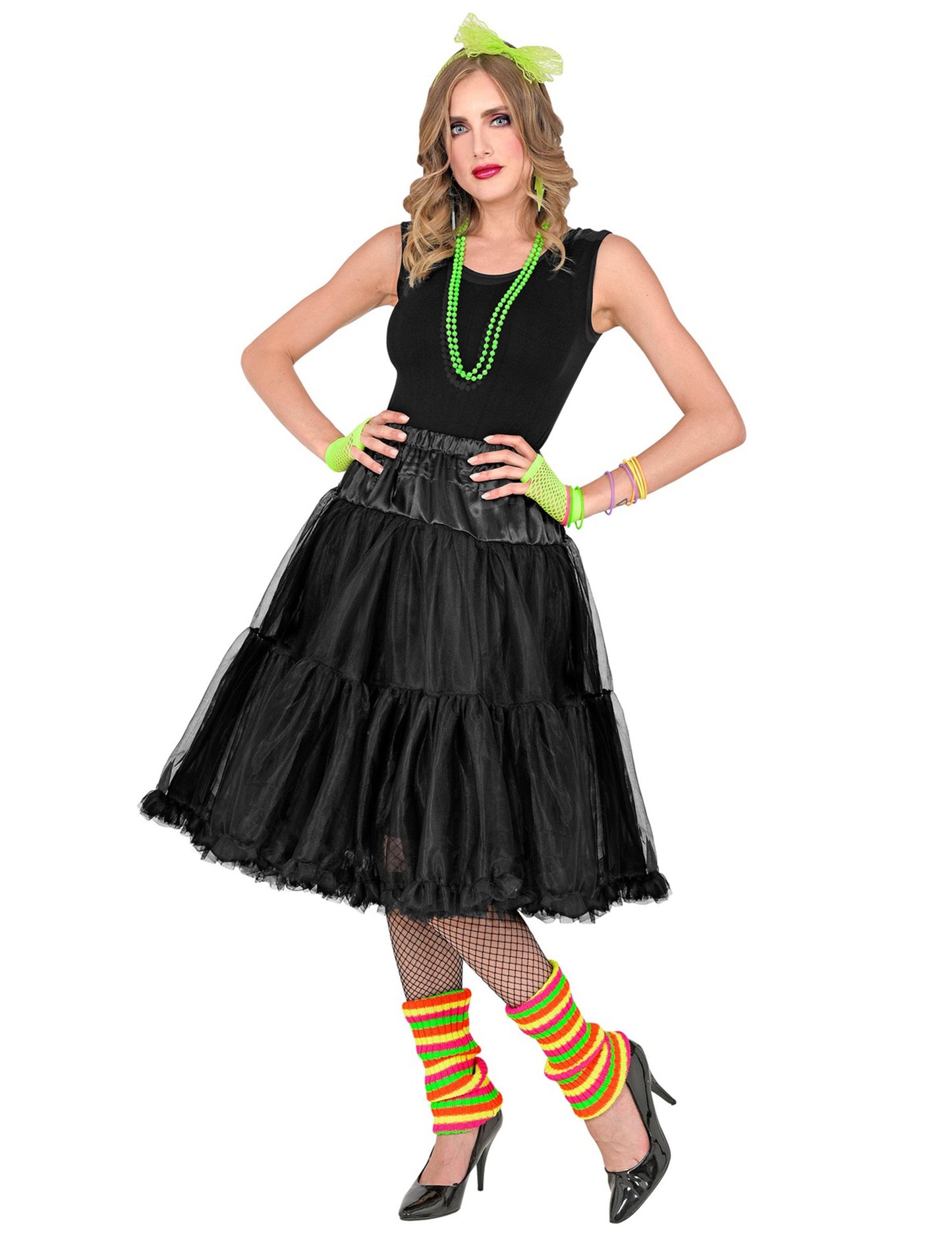 Crni til -petticoat 65 cm